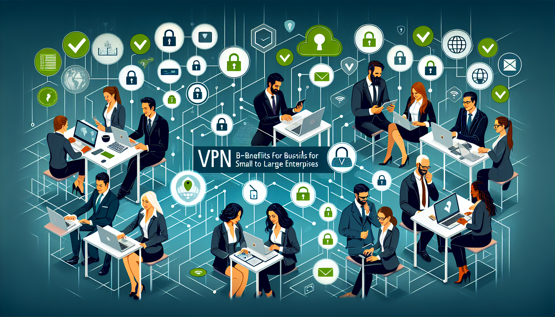 企业中的VPN:中小大型企业的好处