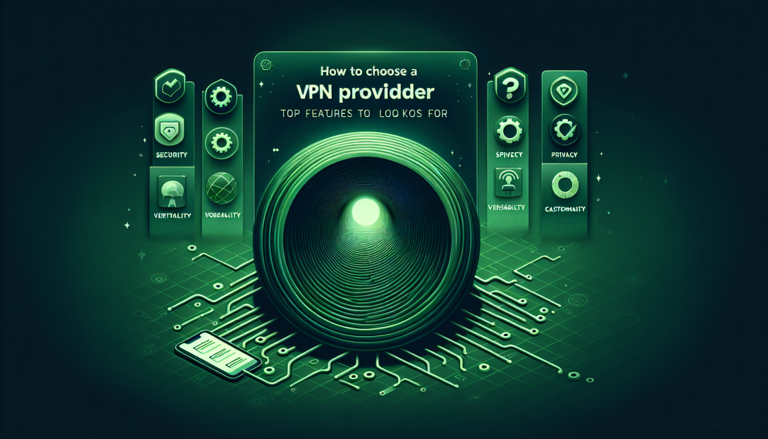 如何选择VPN提供商：要寻找的顶级功能